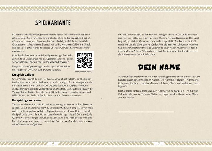 Image du produit Livre - Quiz Fans d'Astérix (Allemand)