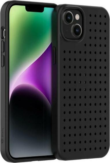 Produktbild Pinifit Zestaw Etui Pinit Dynamic + Tattoo Pin iPhone 14 6.1" czarny/black wzór 3 (Apple iPhone 14, Apple iPhone 13)