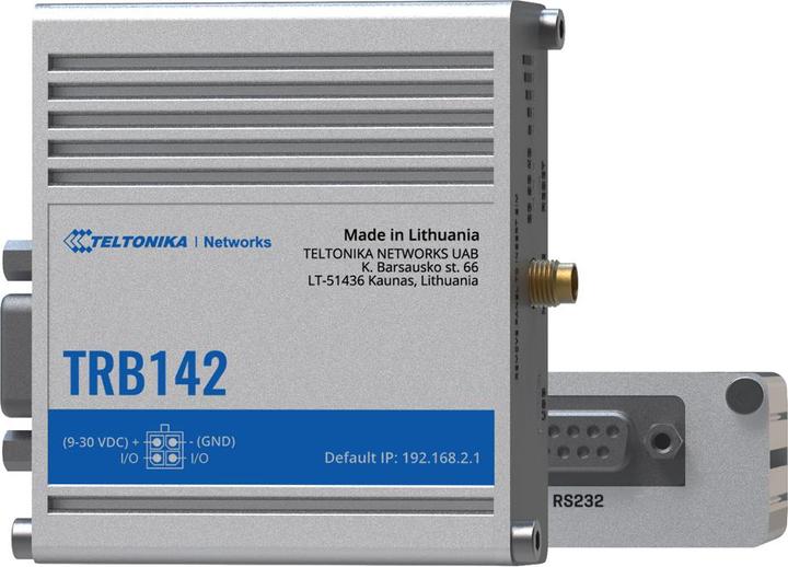 Image du produit Teltonika Modem industriel LTE TRB142 RS232