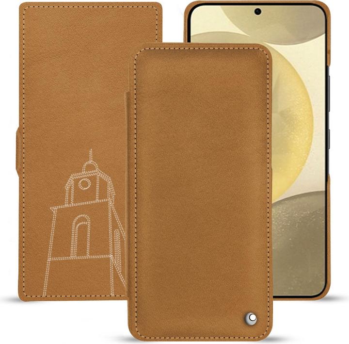 Actual product image Noreve Horizontal leather flap shell (Samsung Galaxy S24+)