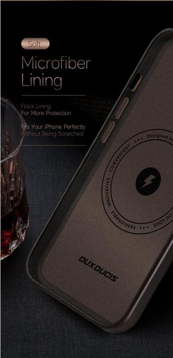 Produktbild Dux Ducis Naples Series Echtleder Hülle (Apple iPhone 14)