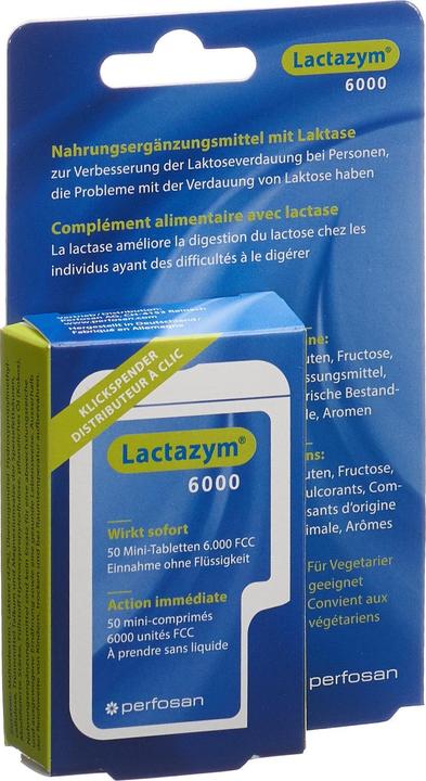 Produktbild Lactazym 6000 Mini (50 Stück, Tabletten, 30 g)