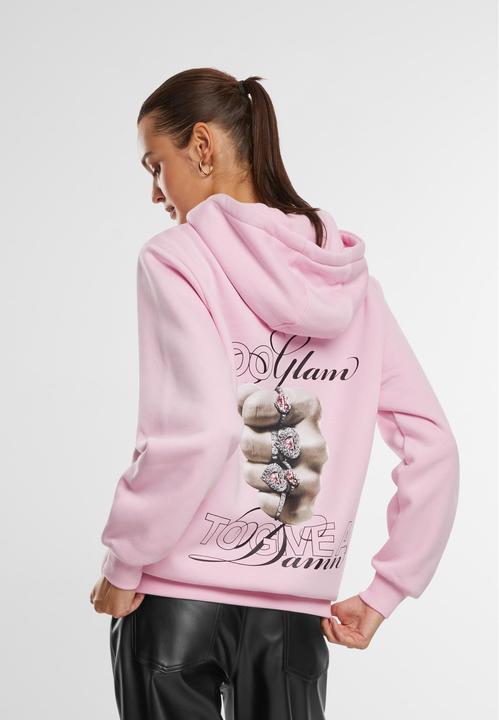 Actual product image Miss Tee Give A Damn Ladies Fluffy Hoody - 174147 (4XL)