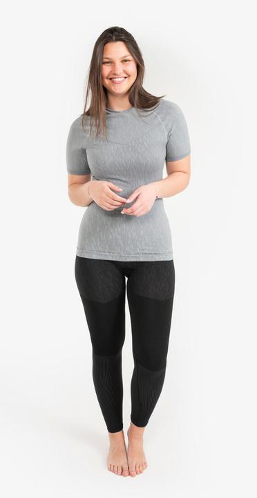 Produktbild Kipsta Funktionsshirt Fussball kurzarm Keepdry 500 Wärmekomfort Damen/Herren grau (XL)