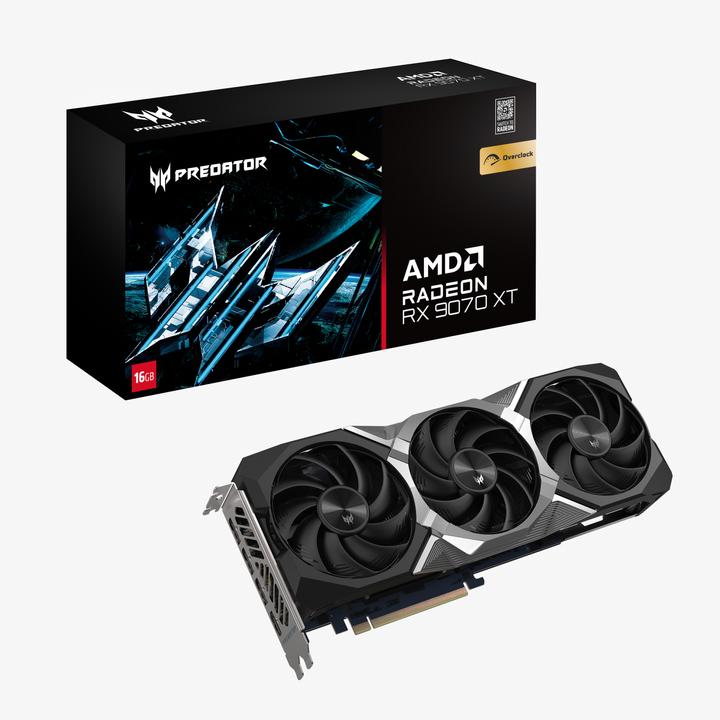 Produktbild Acer Predator BiFrost Radeon RX 9070 XT OC (16 GB)