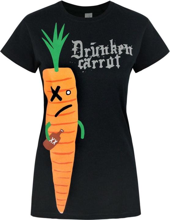 Mr Toast Drunken Carrot TShirt