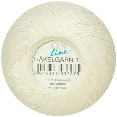 Produktbild Online HÄKELGARN Stärke 10 50 g Stärke 10 233 m 0003 50 g (116 m)