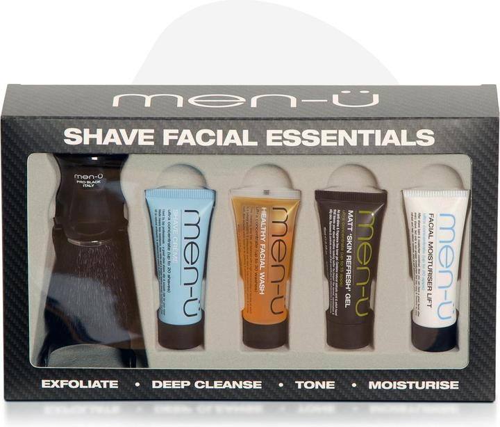 Actual product image Men-ü Shave Facial Essentials (Shaving brush)