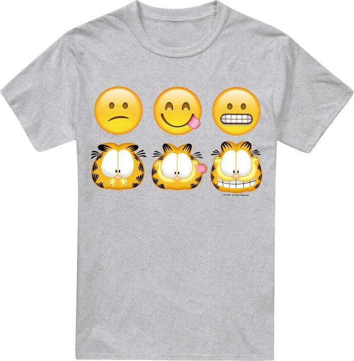 Actual product image Garfield Mens Emoji T-Shirt (XL)