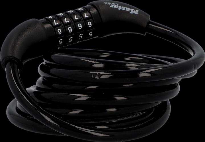 Immagine prodotto Master Lock Blocco con cavo a spirale (180 cm)