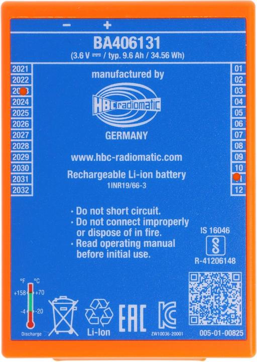 Actual product image AccuCell Battery HBC radio remote control, BA406130, BA406130 (3.70 V, 9600 mAh)