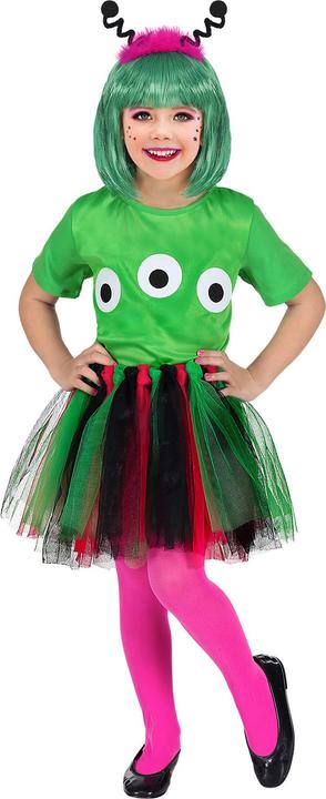 Image du produit Widmann ALIEN (T-shirt, Tutu, Haarreif mit Antennen), 110 cm / 3-4 Years (3, 4)