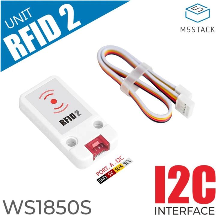 Actual product image M5Stack RFID 2 Unit WS1850S