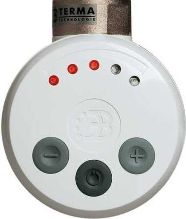 Produktbild Terma MERT - Thermostat Regler MEG für Handtuchheizkörper, inklusive Heizpatrone 400W, Weiss