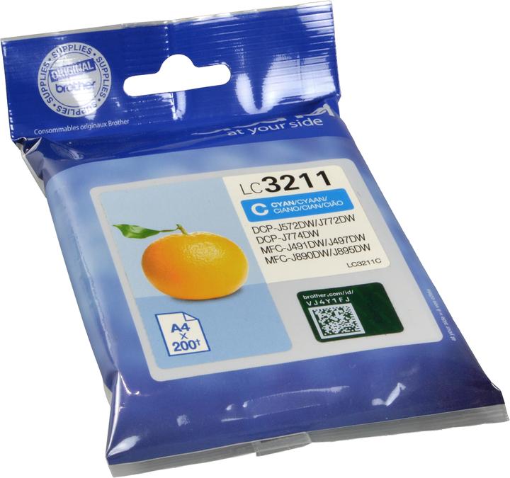 Actual product image Brother Lc-3211c (C)