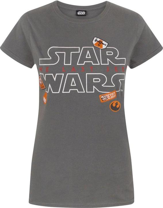 Immagine prodotto Star Wars La maglietta degli ultimi Jedi con design di badge (XL)