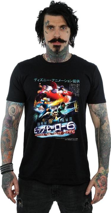 Image du produit Disney - T-shirt BIG HERO ANIME COVER - Homme (XXL)