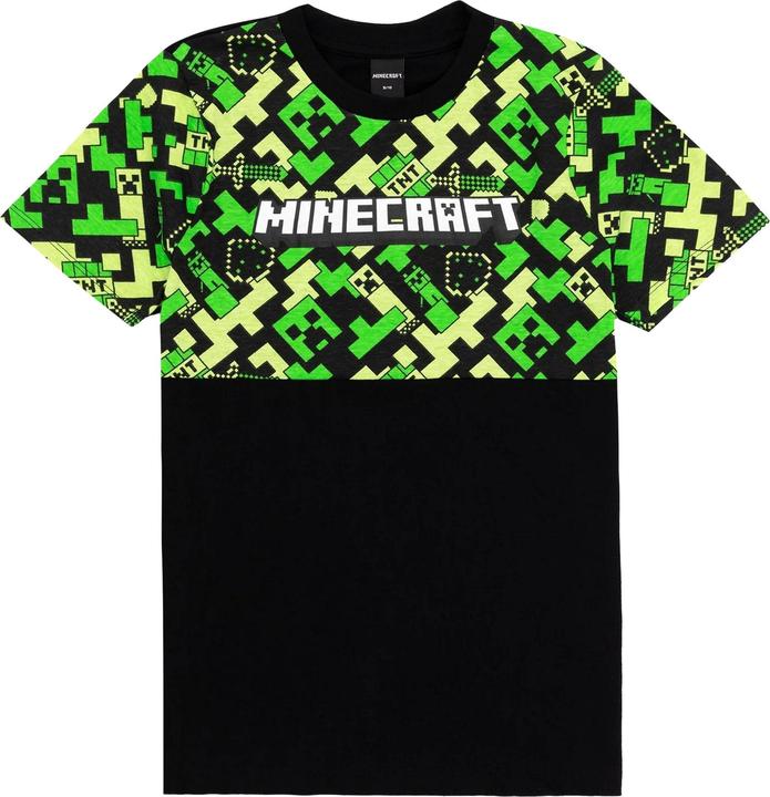 Produktbild Minecraft Childrens/Kids Creeper Short Pyjama Set (158, 164)