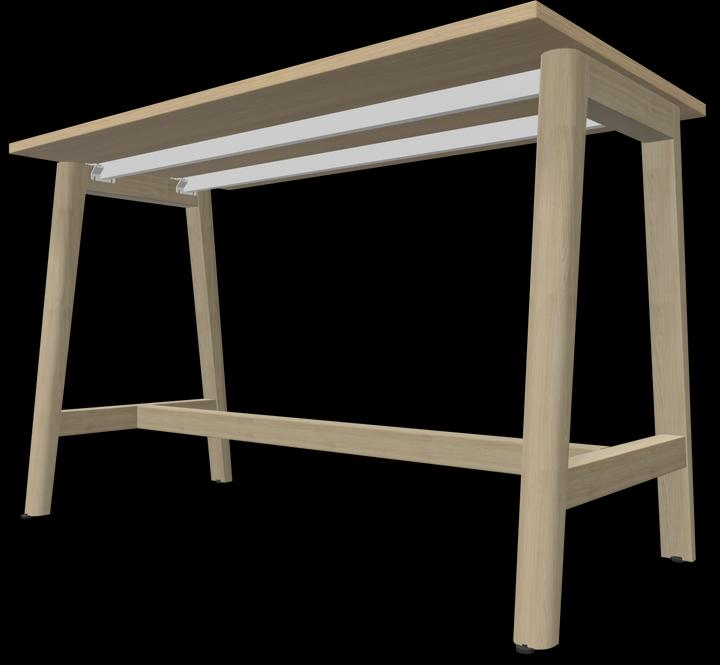Produktbild Narbutas Nova Wood Hochtisch (140 x 70 x 90 cm)