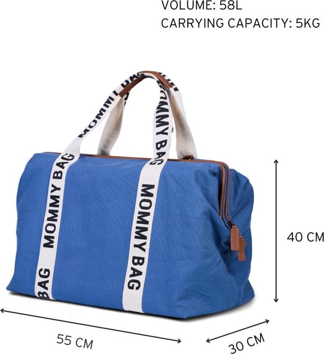 Actual product image Childhome Mommy Bag Signature canvas