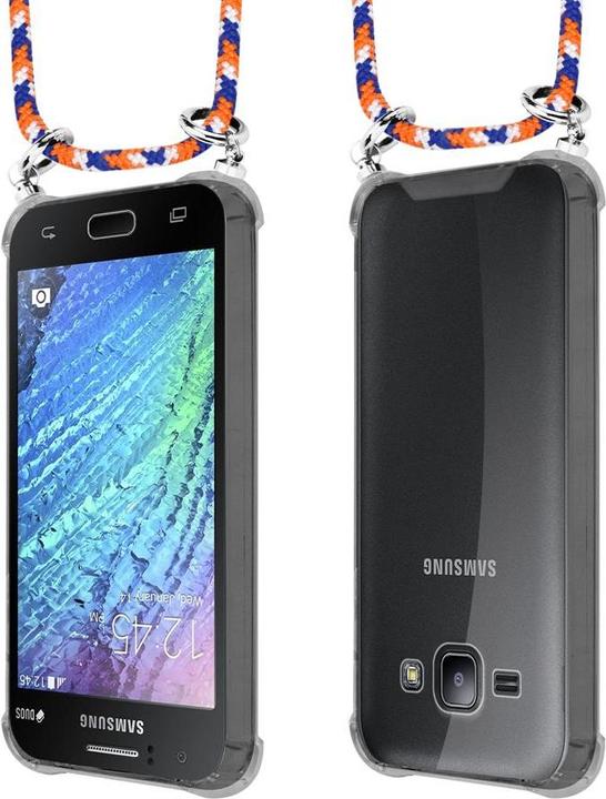 Produktbild Cadorabo TPU Handy Kette SILBER Cover