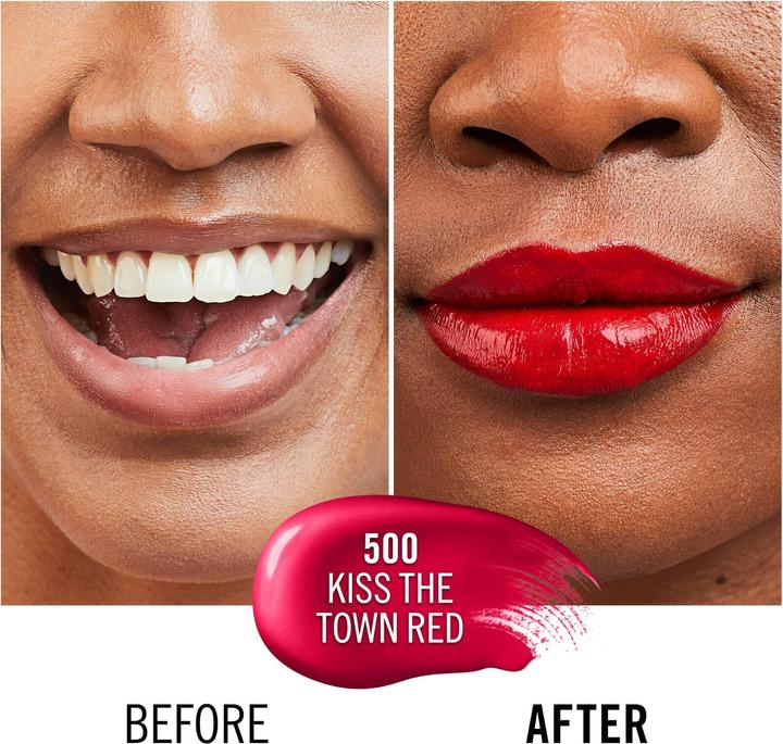 Actual product image Rimmel London Lasting Provocalips (500 Kiss The Town Red)