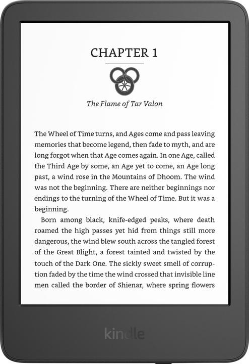 Amazon Kindle without Special Offers (2022) (6", 16 GB, Black)
