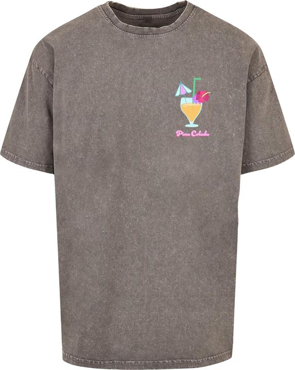 Produktbild Merchcode Pina Colada Acid Washed Heavy Oversized Tee - 112847 (XL)