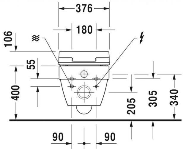 Actual product image Duravit Vero Air Rimless