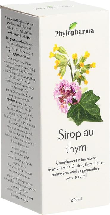 Phytopharma Sciroppo di timo (1 Pezzo/i, Melassa, 403 g)