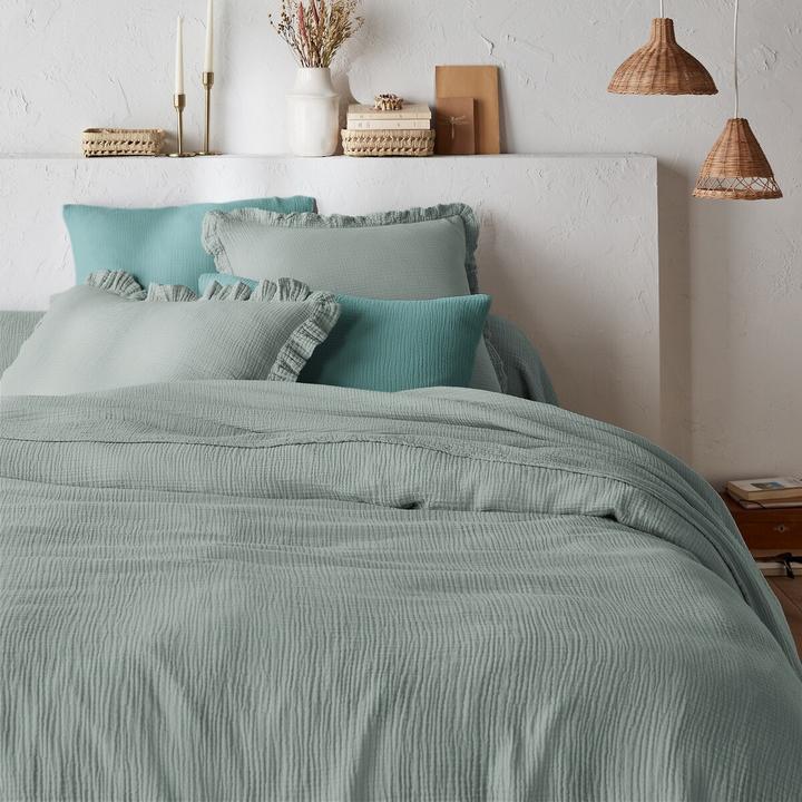Actual product image La Redoute Interieurs Kumla (Oberleintuch, 270 x 290 cm)