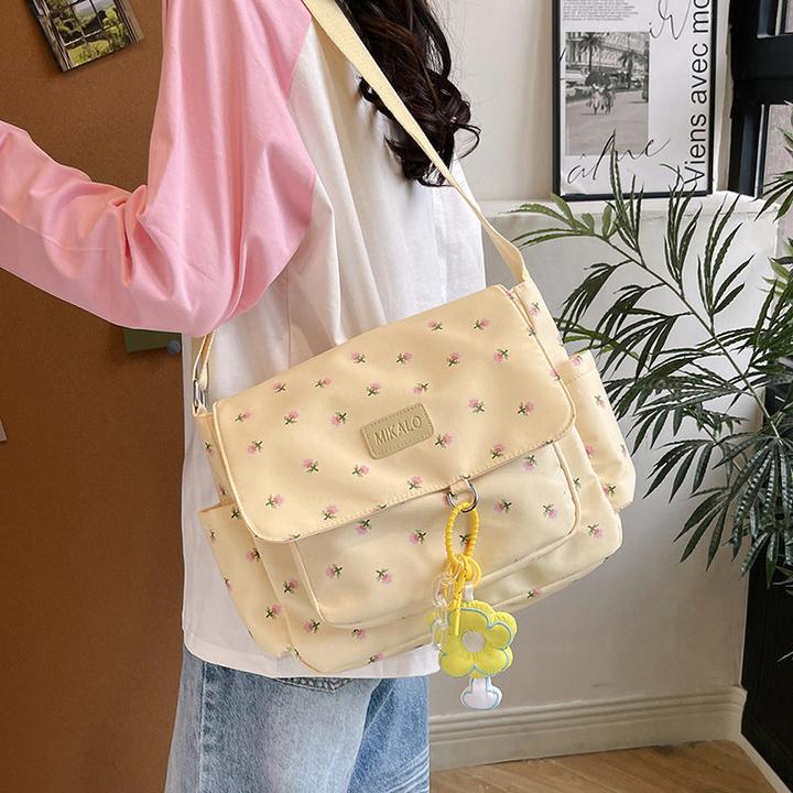 Immagine prodotto Only-Bags.Store Grosse Kapazität Nylon Material Messenger Bag, Causal Design Crossbody Bag mit Reissverschluss