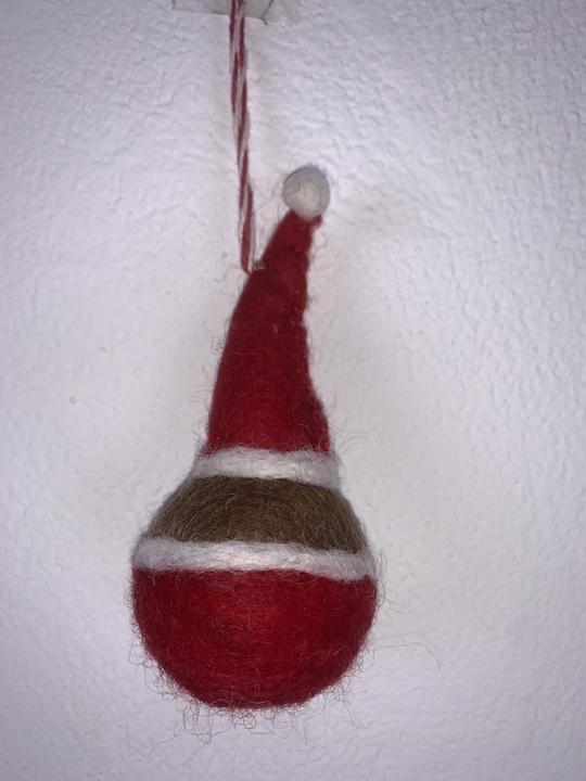 Image du produit sense&purpose Boule de Noël en feutre Schmutzli (1 -pièce)