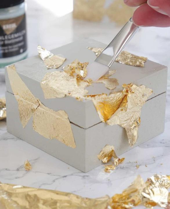 Produktbild Kreul Vergolden mit Blattmetall Set (Gold, 50 ml)