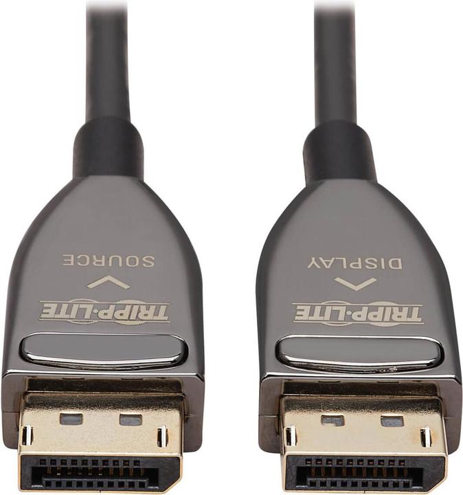 Image du produit Eaton Câble optique actif DisplayPort AOC 8K 60 Hz M/M CL3 Rated Latching Connectors Blac (20 m, DisplayPort)