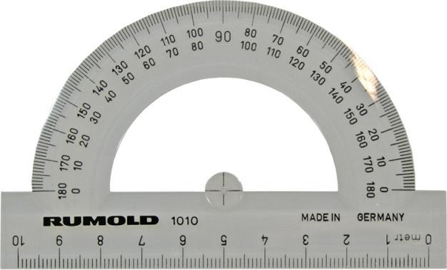 Image du produit Rumold Rapporteur scolaire 10cm 1010 180 (100 mm)