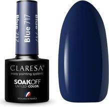 Actual product image Claresa 717 Blue UV Nail Polish 5ml (Blue, Colour paint)
