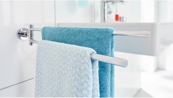 Image du produit tesa LOXX Porte-serviettes à deux bras avec solution adhésive sans perçage