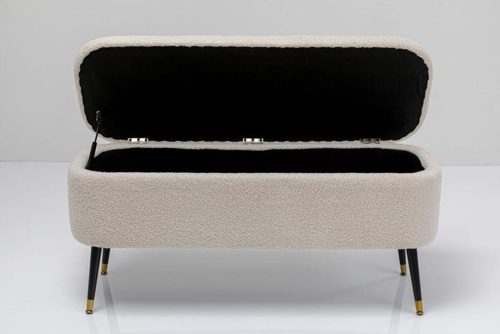 Actual product image Kare Design Chest Bench Rico White (109 cm)