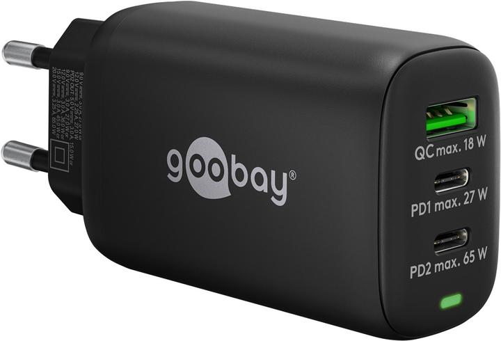 Actual product image Goobay Multiport quick charger (65 W)