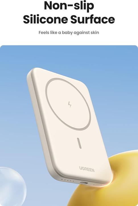Produktbild Ugreen Mini Powerbank Wireless with MagSafe (10000 mAh, 20 W, 37 Wh)
