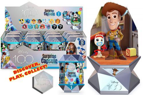 Produktbild YuMe Figur Disney 100 Suprise Capsules Series 1 assortiert