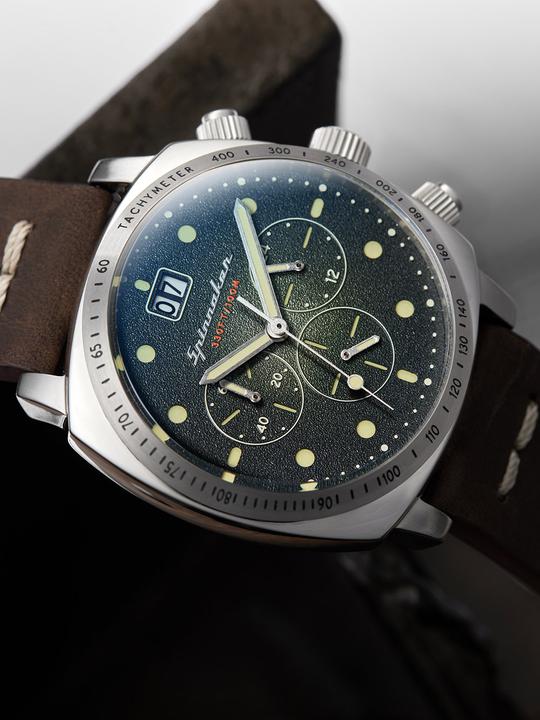 Produktbild Spinnaker SP-5068-02 Hull Chronograph 42mm 10ATM (Chronograph, 42 mm)