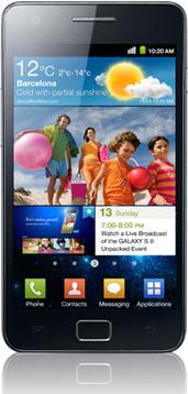 Samsung I9100 Galaxy S II - 16 GB - Black (16 GB, 4.27", 8 Mpx, 3G)