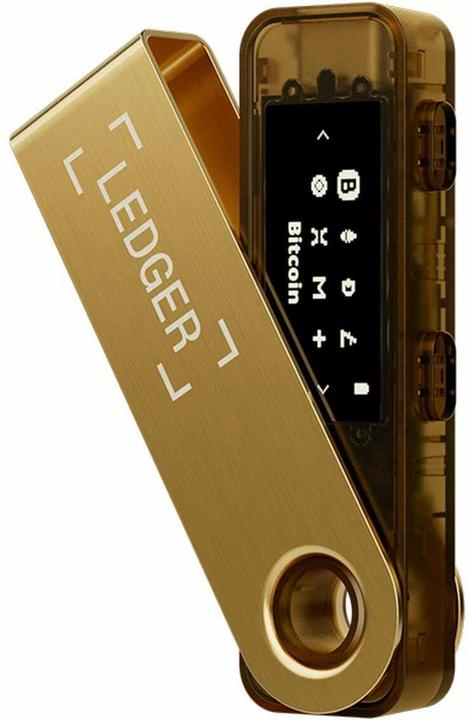 Ledger Nano S Plus - Gold (Ethereum Classic, Bitcoin, Dogecoin, Litecoin, Dash, Others)