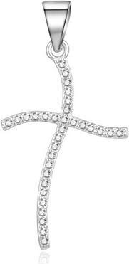 Image du produit Moiss Timeless silver pending cross with zircons P0000743 (L)