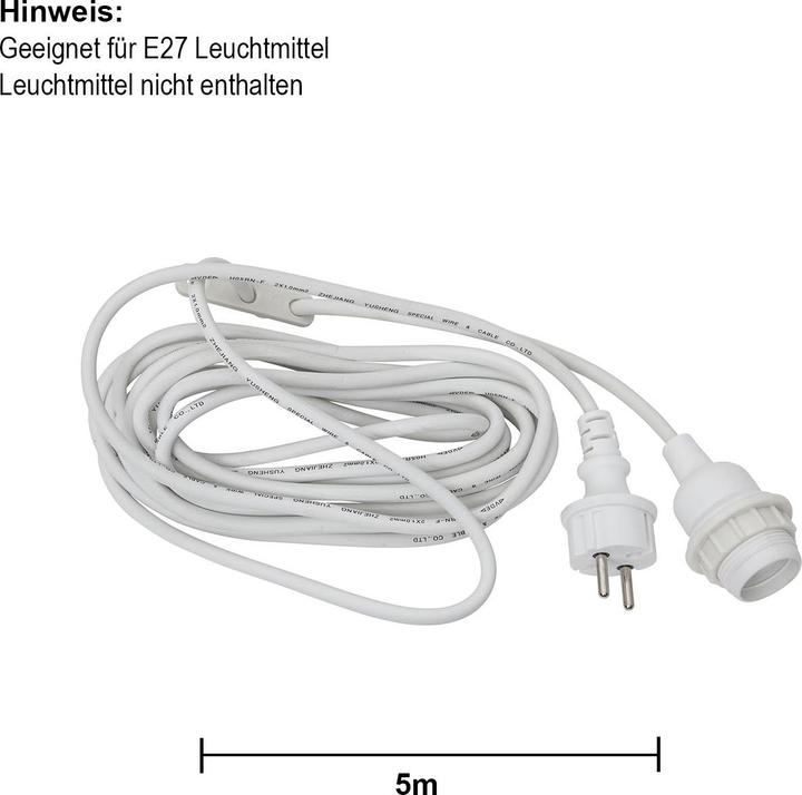 Produktbild Schönenberger E27 Kabel Set UTE (5 m)