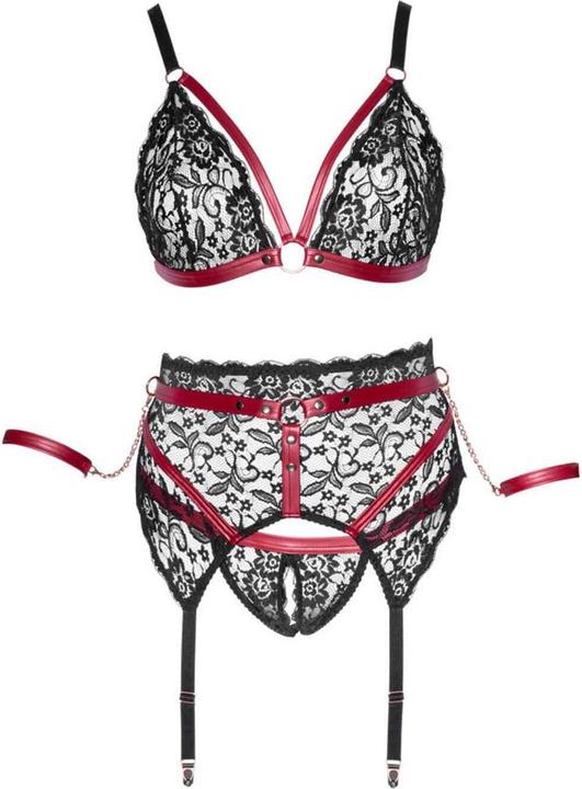 Actual product image Cottelli Collection Bra Set Bondage 3XL (3XL)