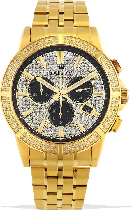 Actual product image Louis XVI Majesté Iced Out (Chronograph, 43 mm)