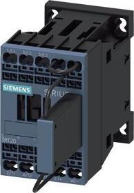 Image du produit Siemens Contacteur pour chemin de fer, AC-3e, 5,5kW/400V, DC24V, 0,7-1,25*Us, 3 pôles, S00, debout...